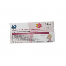 2 # 1gab (Paštestēšanas, Deguna) DeepBlue 3in1 Gripas A+B un COVID-19 (SARS-CoV-2) antigēna tests 2 # 1gab (Paštestēšanas, Deguna) DeepBlue 3in1 Gripas A+B un COVID-19 (SARS-CoV-2) antigēna tests
